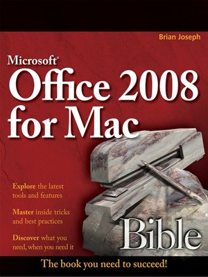 cover image of Microsoft Office 2008 for Mac Bible